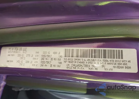 2017 Jeep Wrangler Sport 4X4 z USA, uszkodzony, nr VIN 1C4AJWAG0HL739914